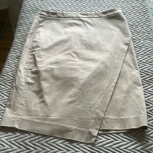 Taupe banana republic skirt
